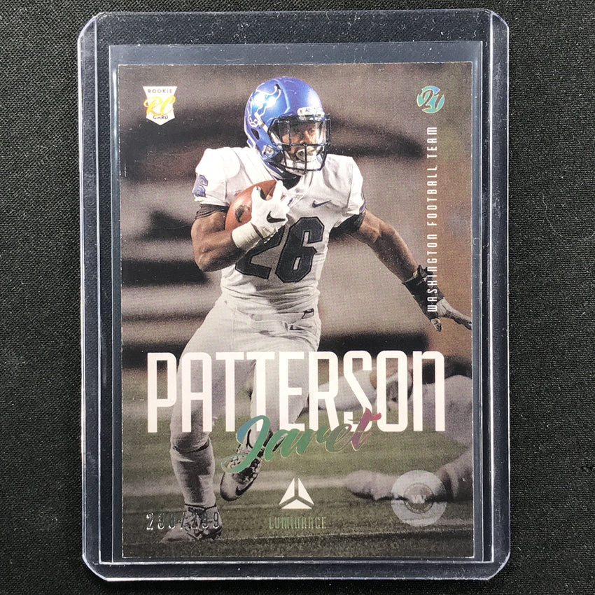 2021 Luminance Jaret Patterson Rookie Gold 248/299
