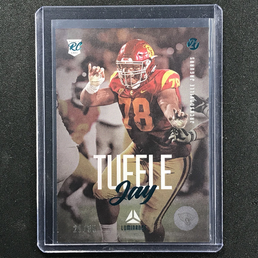 2021 Luminance Jay Tufele Rookie Teal 21/35