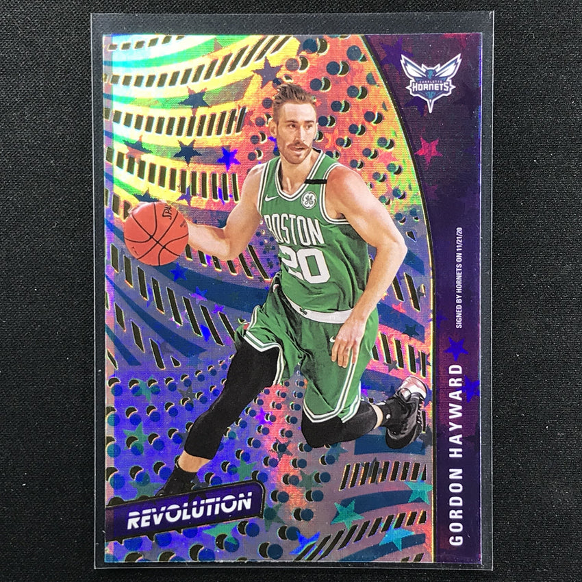 2020-21 Revolution Gordon Hayward Base Astro No 95