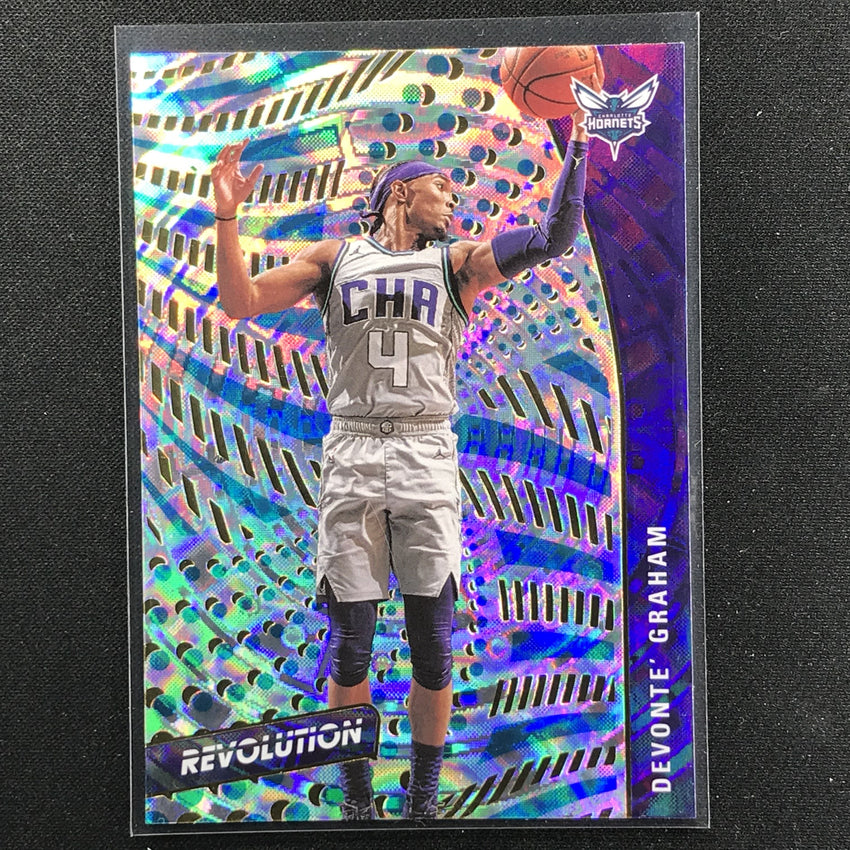 2020-21 Revolution Devonte Graham Base Fractal No 44