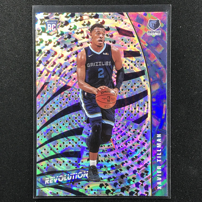 2020-21 Revolution Xavier Tillman Rookie Fractal No 105