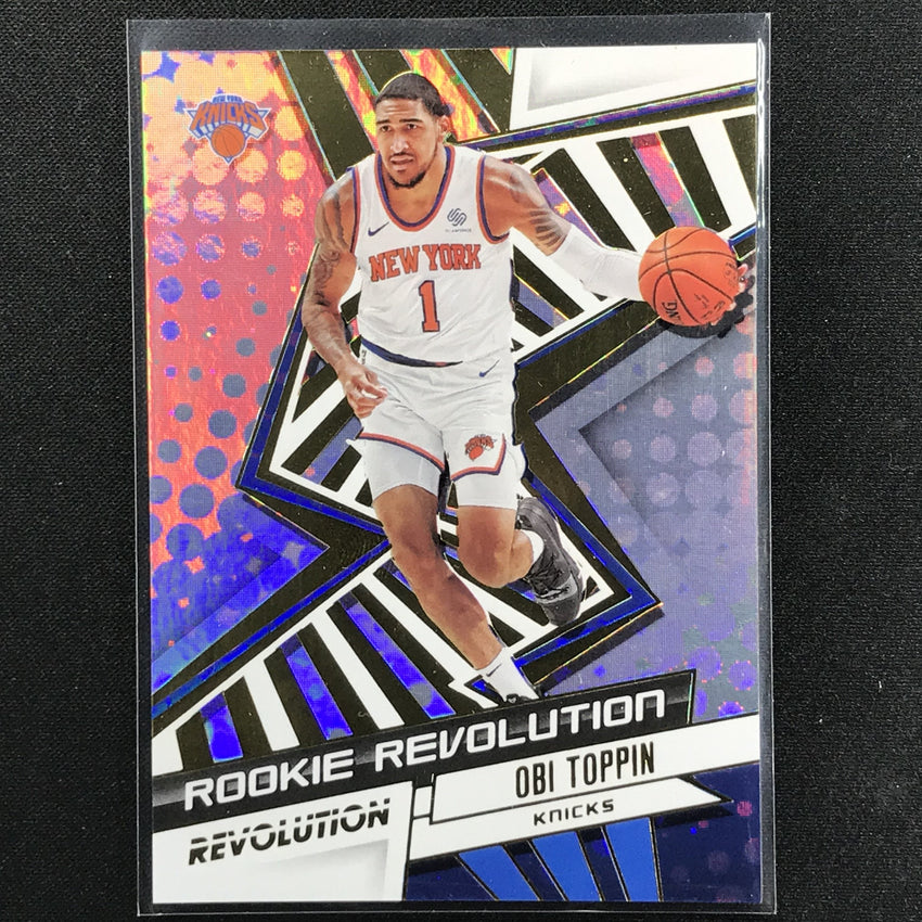 2020-21 Revolution Obi Toppin Rookie Revolution Base No 1