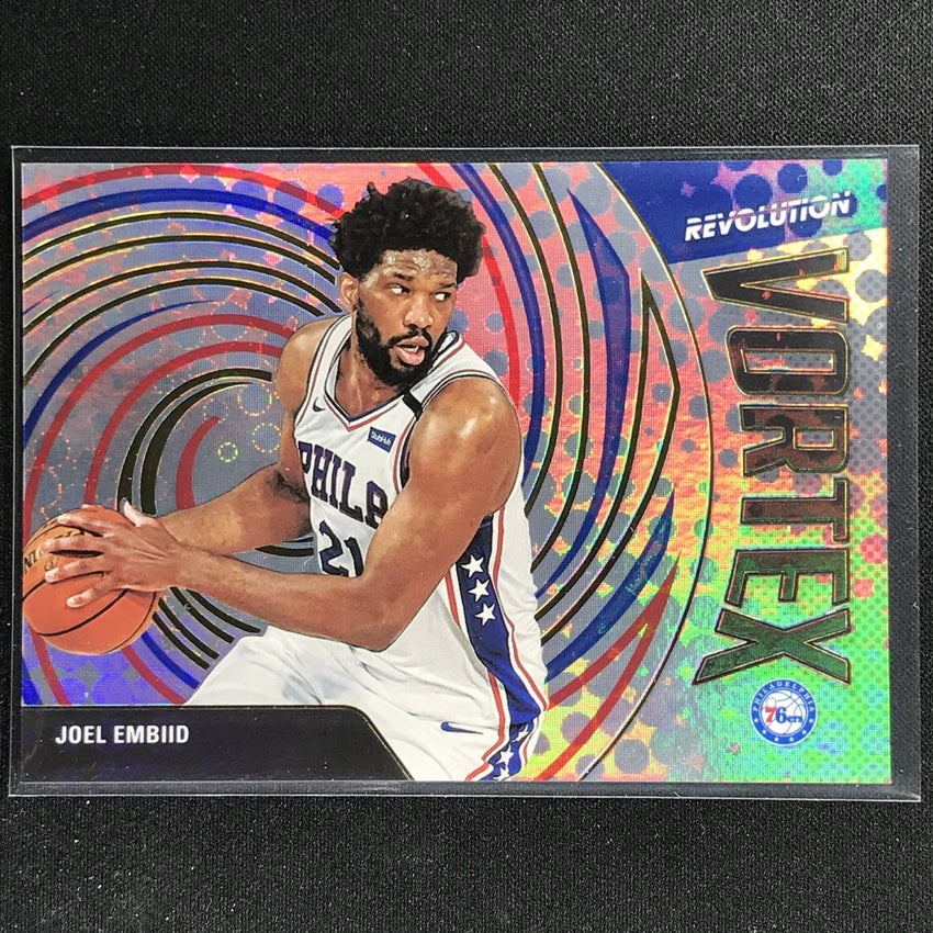 2020-21 Revolution Joel Embiid Vortex Base No 20