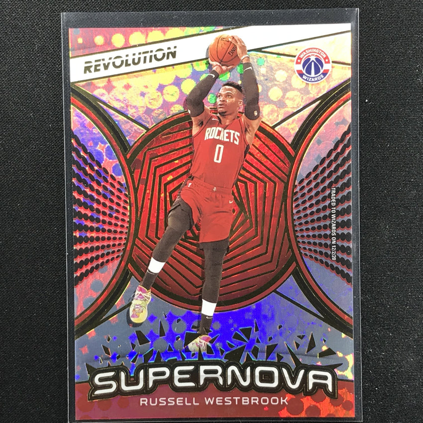 2020-21 Revolution Russell Westbrook Supernova Base No 8