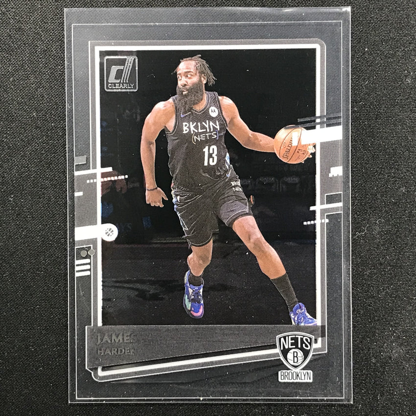 2020-21 Clearly Donruss JAMES HARDEN Base #8