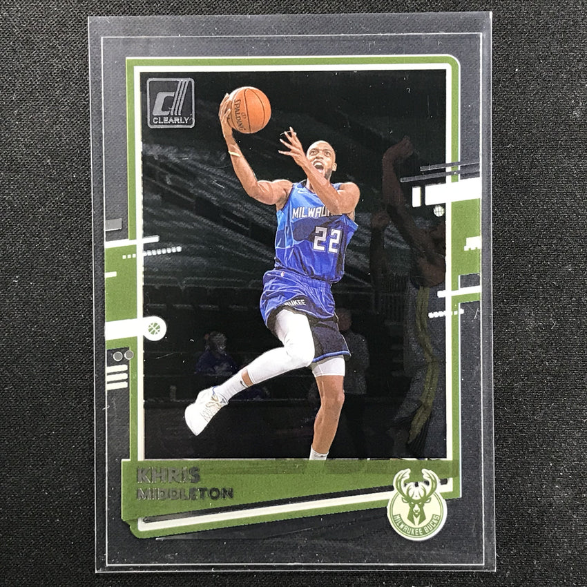 2020-21 Clearly Donruss KHRIS MIDDLETON Base #12