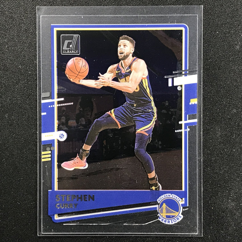 2020-21 Clearly Donruss Stephen Curry Base No 19
