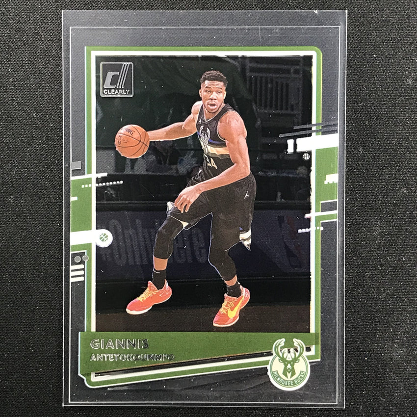 2020-21 Clearly Donruss GIANNIS ANTETOKOUNMPO Base #21