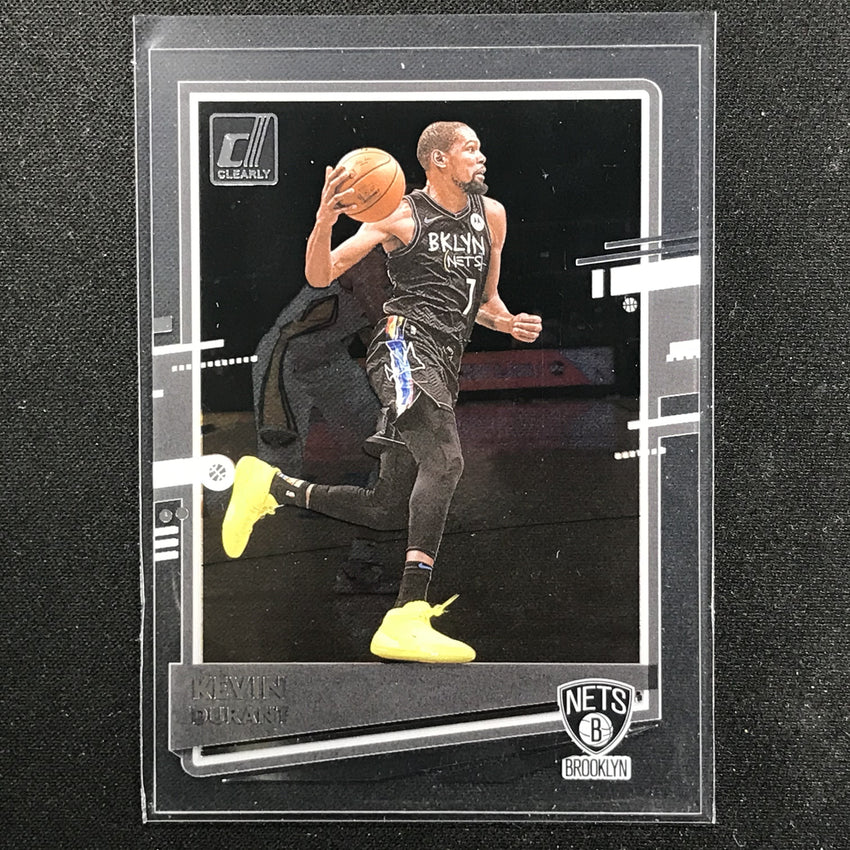 2020-21 Clearly Donruss KEVIN DURANT Base #35
