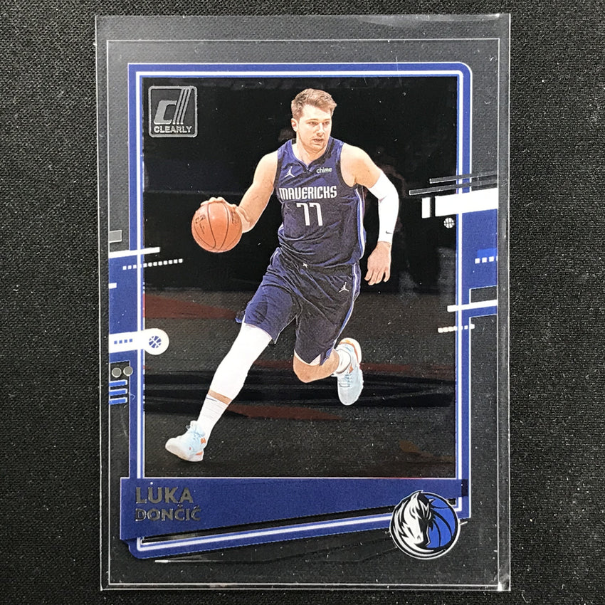 2020-21 Clearly Donruss LUKA DONCIC Base #40