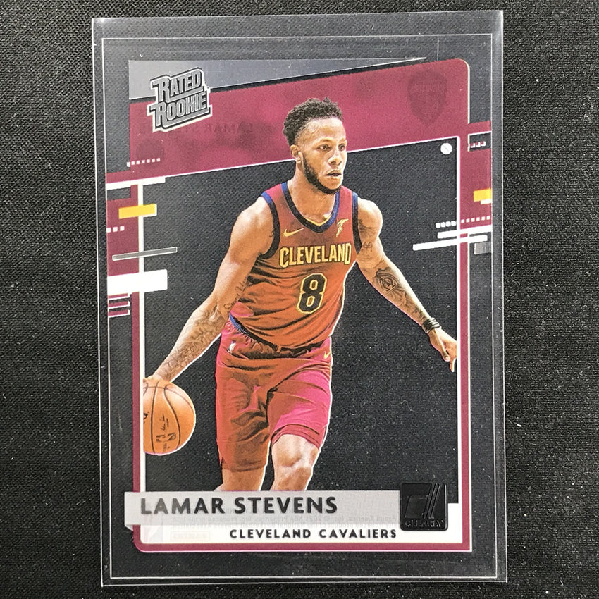 2020-21 Clearly Donruss LAMAR STEVENS Rated Rookie Base #55