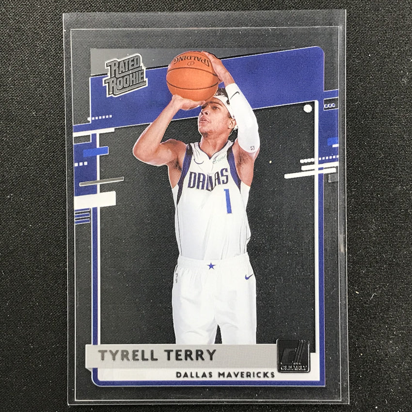 2020-21 Clearly Donruss TYRELL TERRY Rated Rookie Base #57