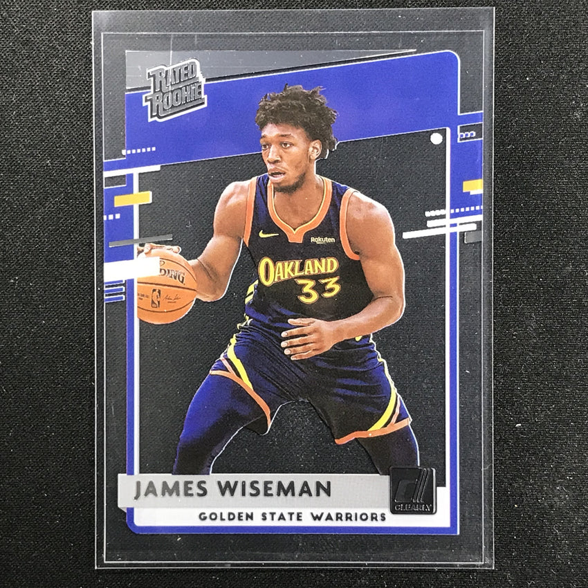 2020-21 Clearly Donruss JAMES WISEMAN Rated Rookie Base #61