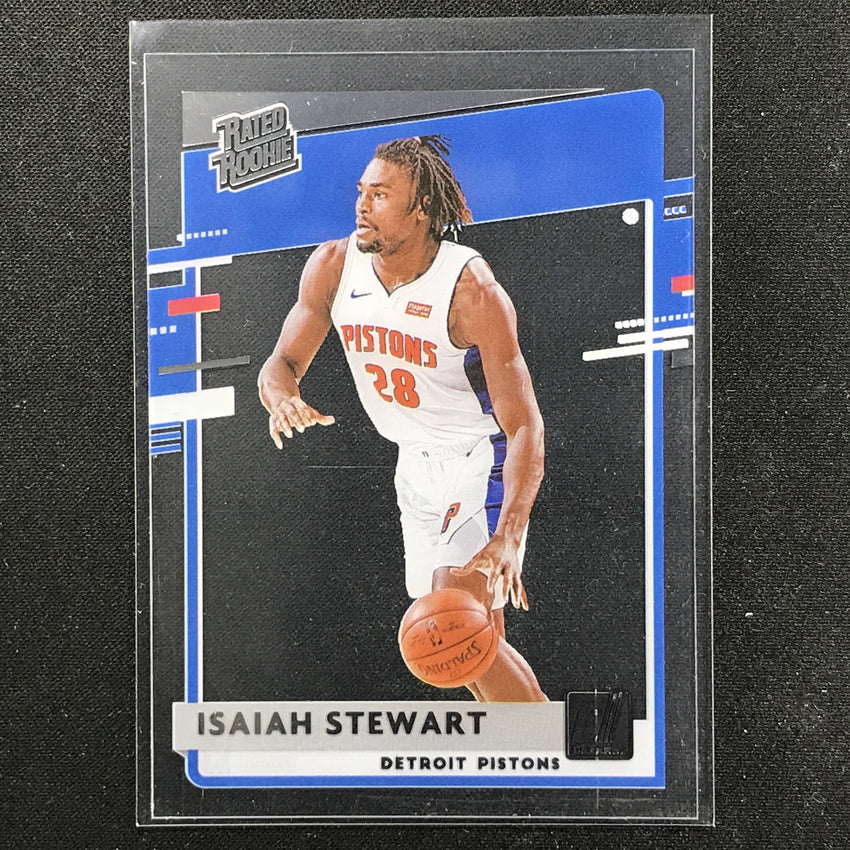 2020-21 Clearly Donruss ISAIAH STEWART Rated Rookie Base #62
