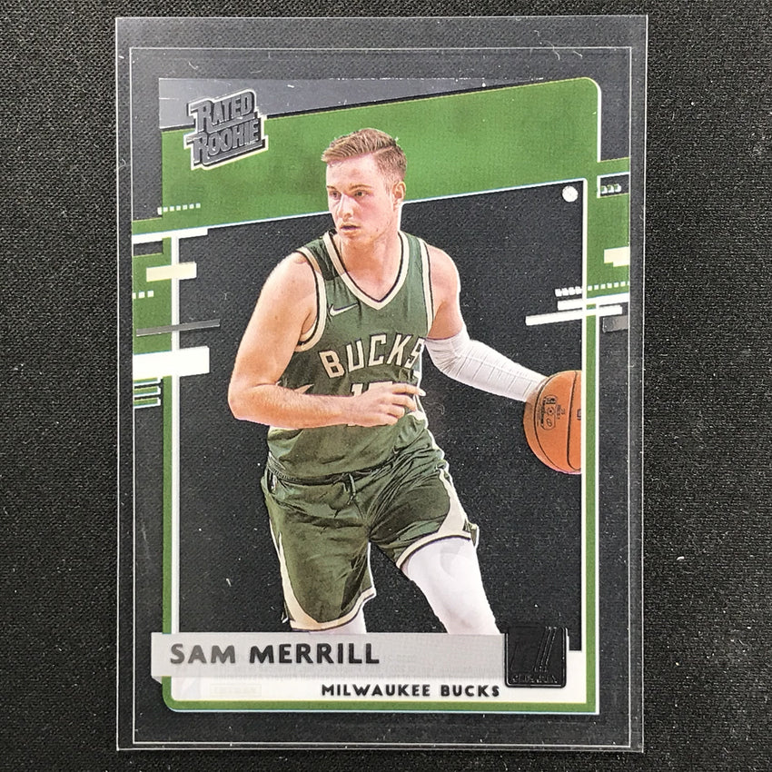 2020-21 Clearly Donruss SAM MERRILL Rated Rookie Base #63