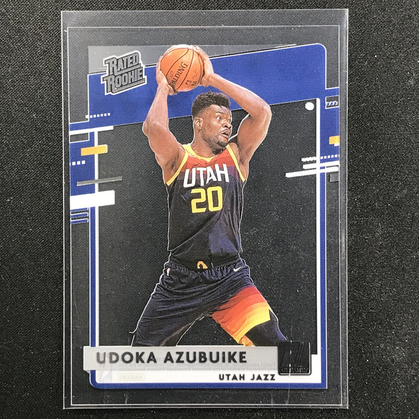 2020-21 Clearly Donruss UDOKA AZUBUIKE Rated Rookie Base #69