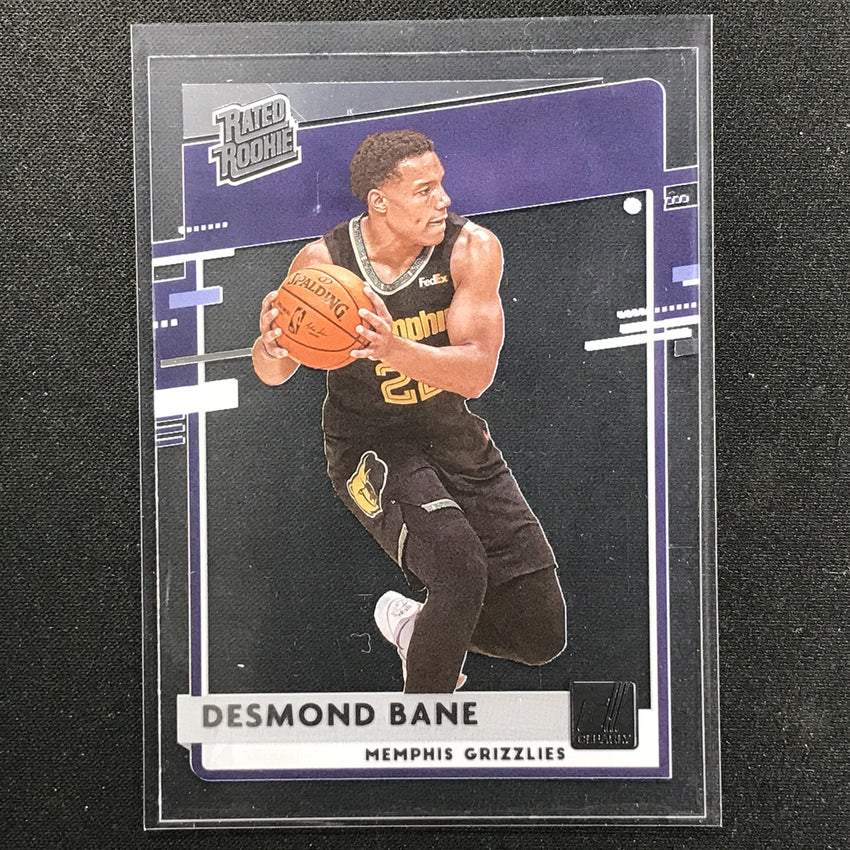 2020-21 Clearly Donruss DESMOND BANE Rated Rookie Base #76