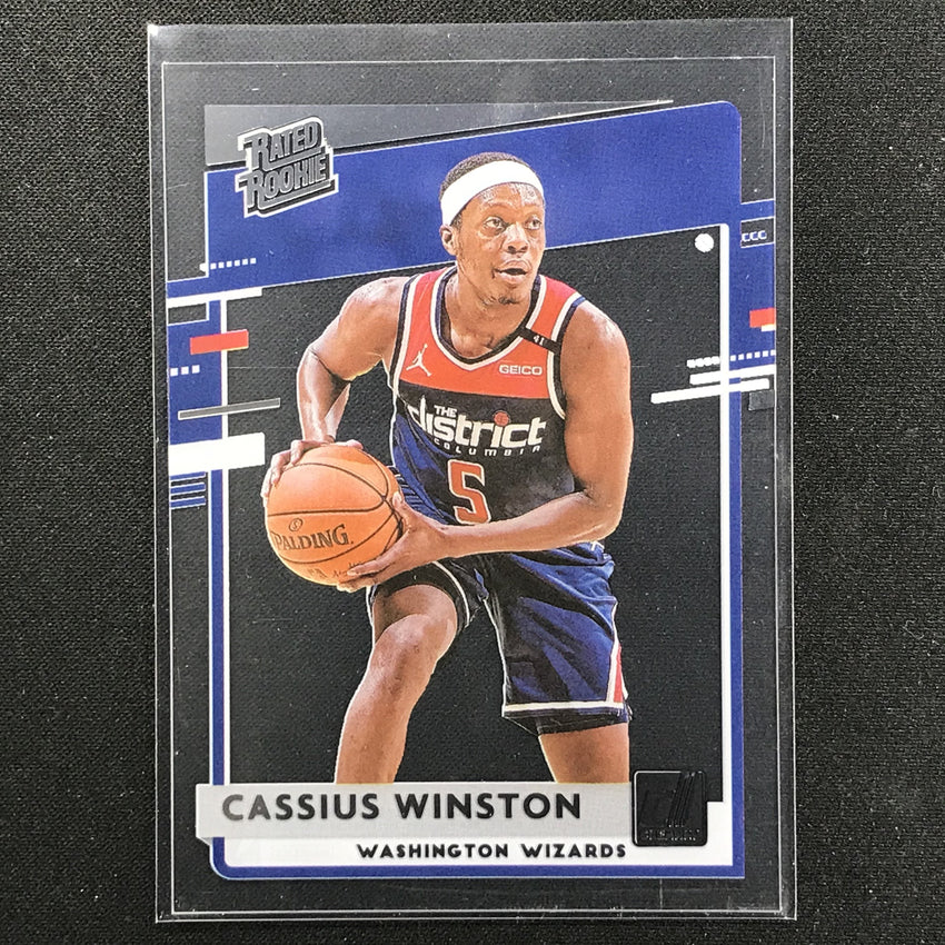 2020-21 Clearly Donruss CASSIUS WINSTON Rated Rookie Base #82