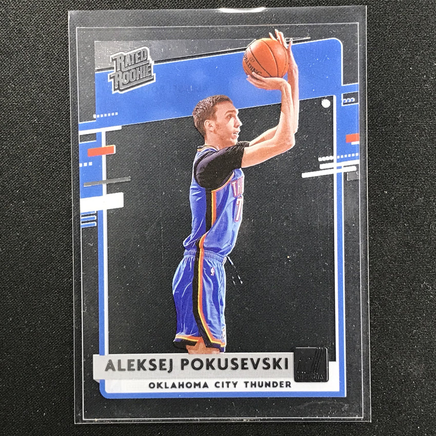 2020-21 Clearly Donruss ALEKSEJ POKUSEVSKI Rated Rookie Base #86