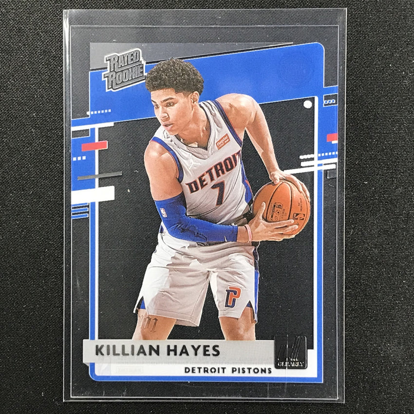 2020-21 Clearly Donruss KILLIAN HAYES Rated Rookie Base #97