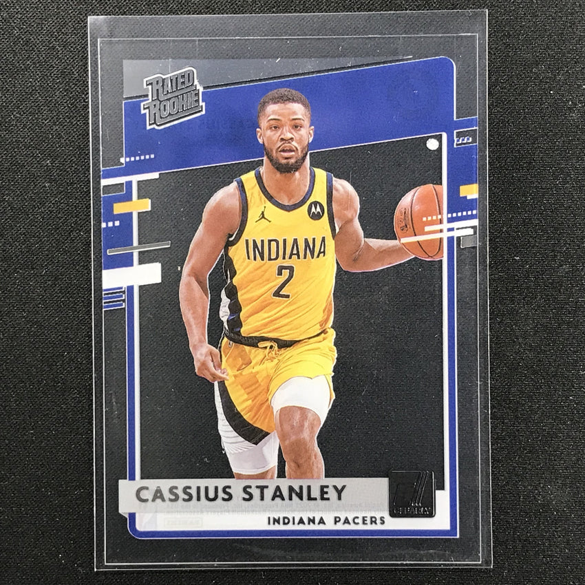 2020-21 Clearly Donruss CASSIUS STANLEY Rated Rookie Base #98
