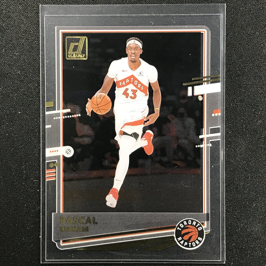 2020-21 Clearly Donruss PASCAL SIAKAM Base Gold #13