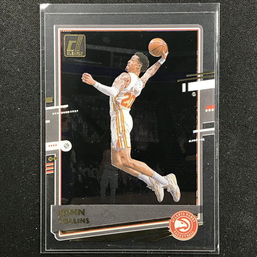 2020-21 Clearly Donruss JOHN COLLINS Base Gold #23