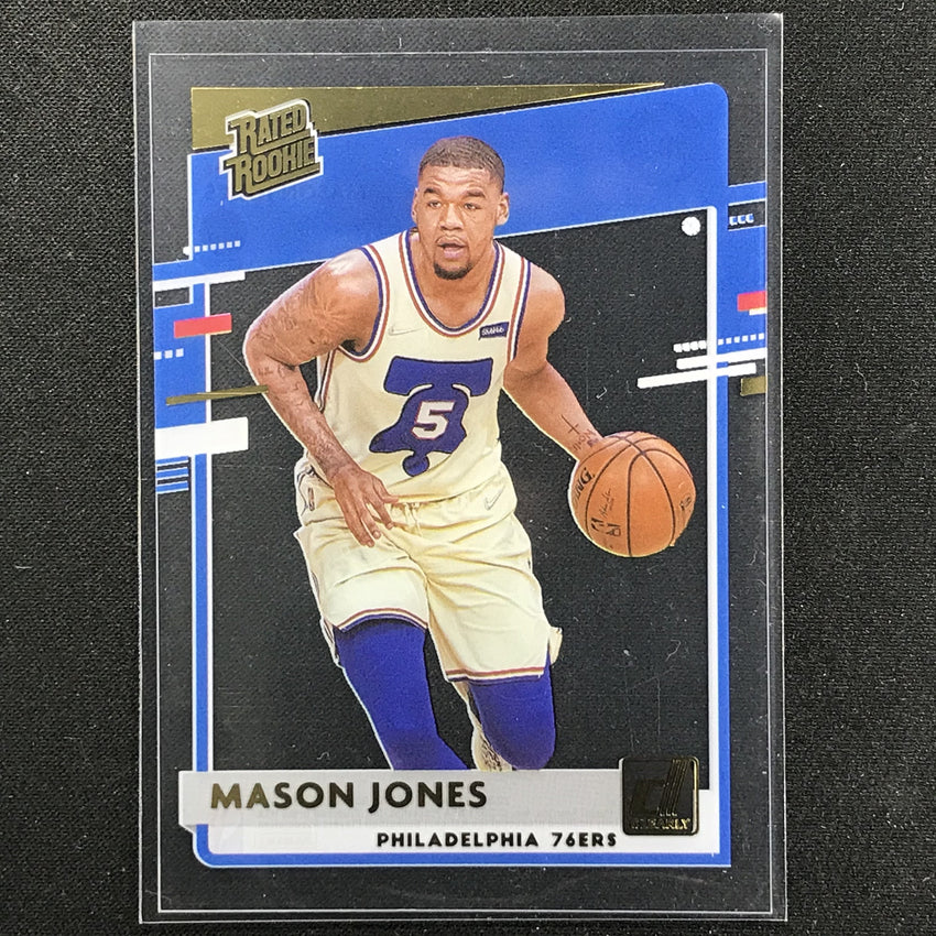 2020-21 Clearly Donruss MASON JONES Rated Rookie Gold #66