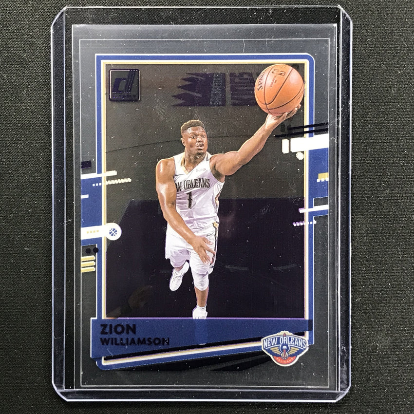 2020-21 Clearly Donruss ZION WILLIAMSON Base Purple #7
