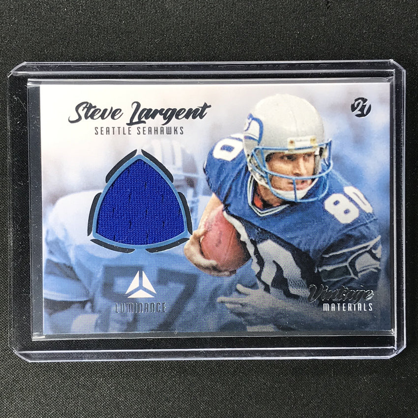 2021 Luminance Steve Largent Vintage Materials Jersey No Sl B