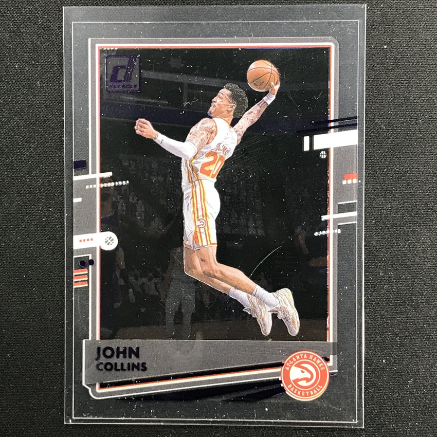 2020-21 Clearly Donruss JOHN COLLINS Base Purple #23