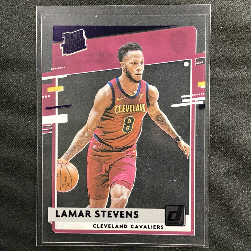 2020-21 Clearly Donruss LAMAR STEVENS Rated Rookie Purple #55