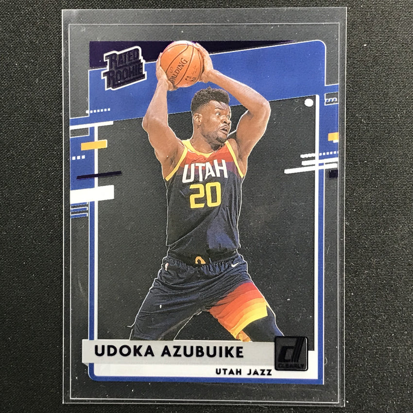 2020-21 Clearly Donruss UDOKA AZUBUIKE Rated Rookie Purple #69