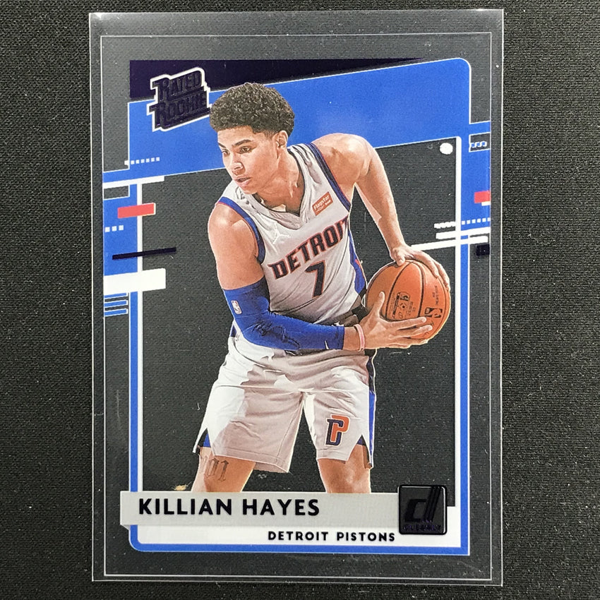 2020-21 Clearly Donruss KILLIAN HAYES Rated Rookie Purple #97