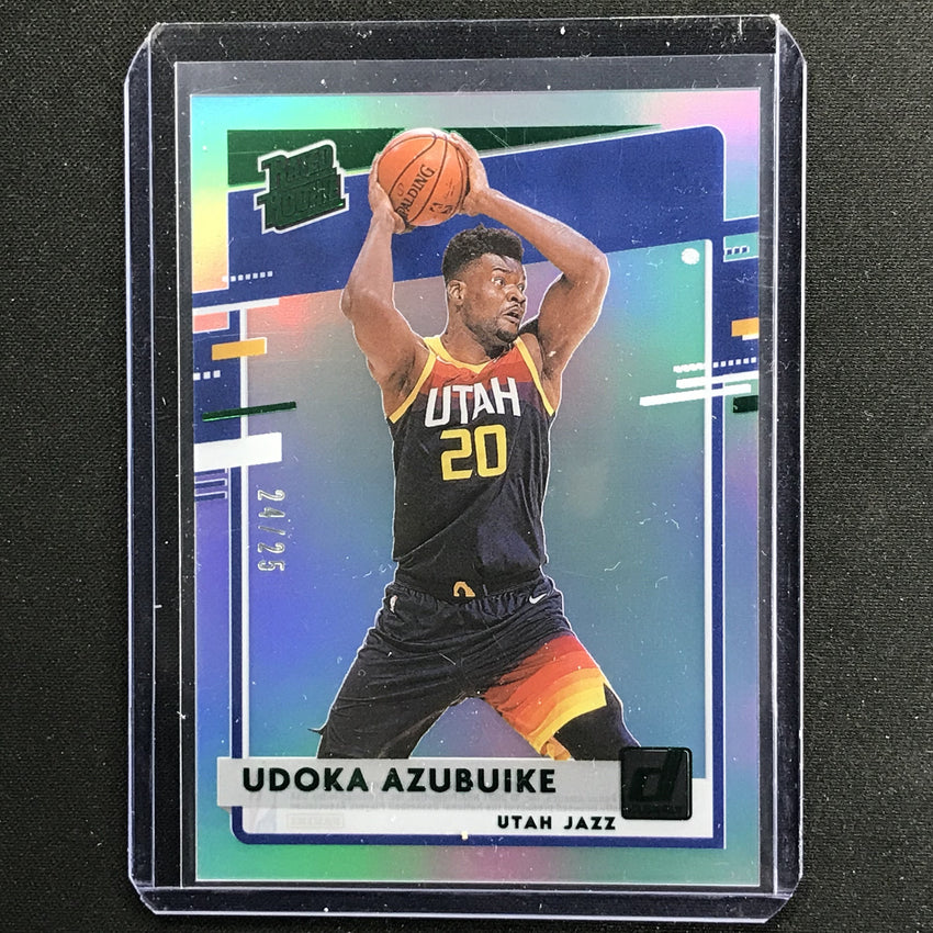 2020-21 Clearly Donruss Udoka Azubuike Rated Rookie Green 24/25