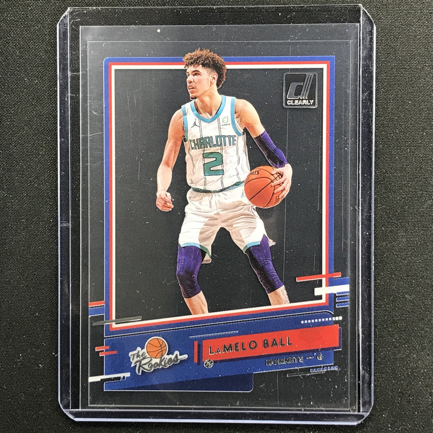 2020-21 Clearly Donruss LAMELO BALL The Rookies #1