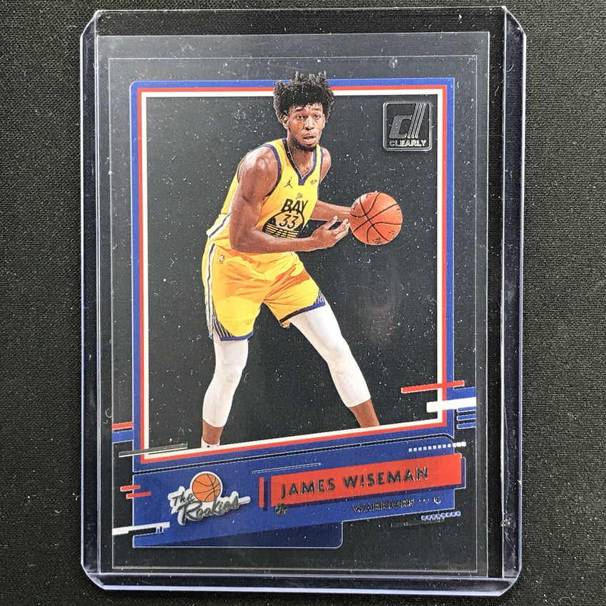 2020-21 Clearly Donruss JAMES WISEMAN The Rookies #3