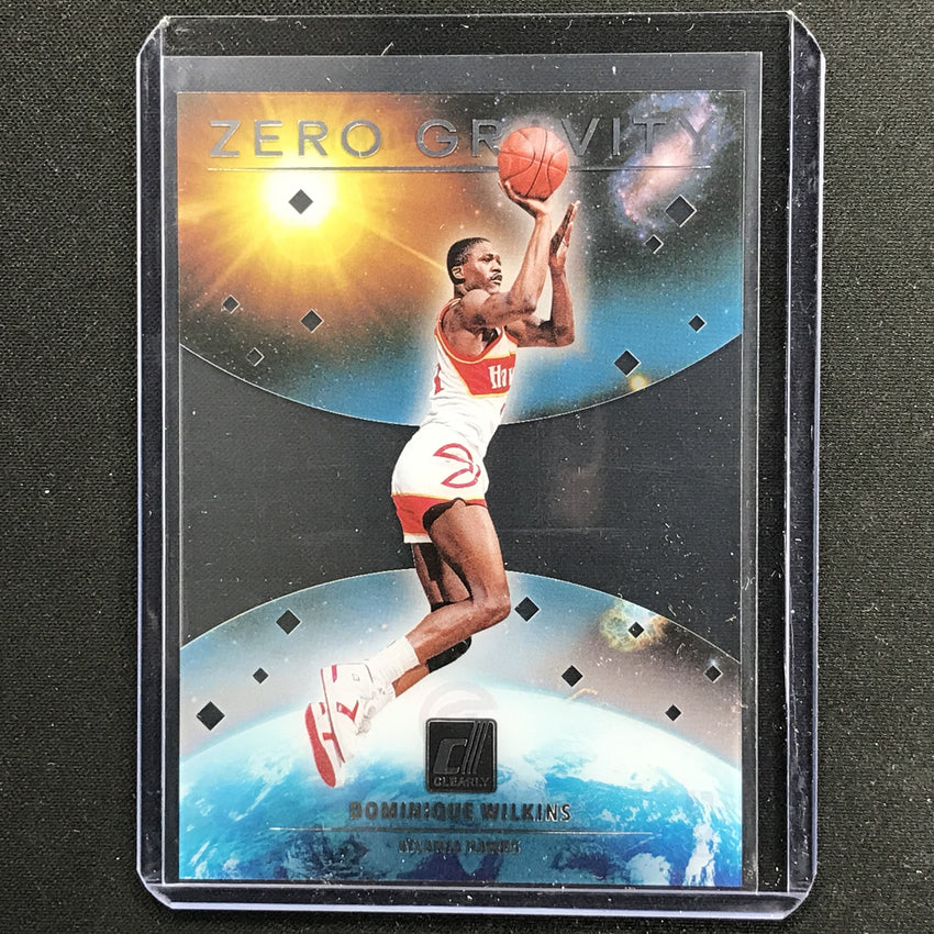 2020-21 Clearly Donruss DOMINIQUE WILKINS Zero Gravity #1
