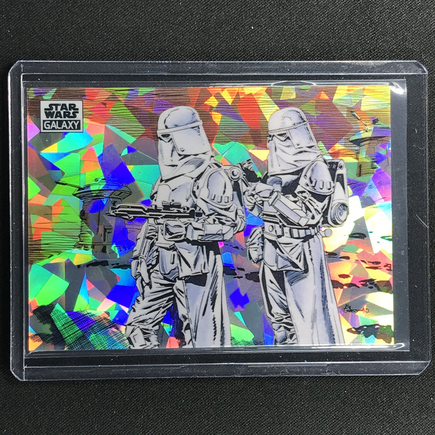 2021 Star Wars Galaxy Chrome Imperial Snowtroopers Atomic 69/150