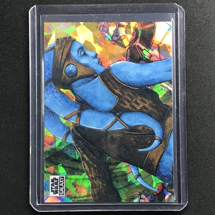 2021 Star Wars Galaxy Chrome The Dangers Of Felucia Atomic 65/150