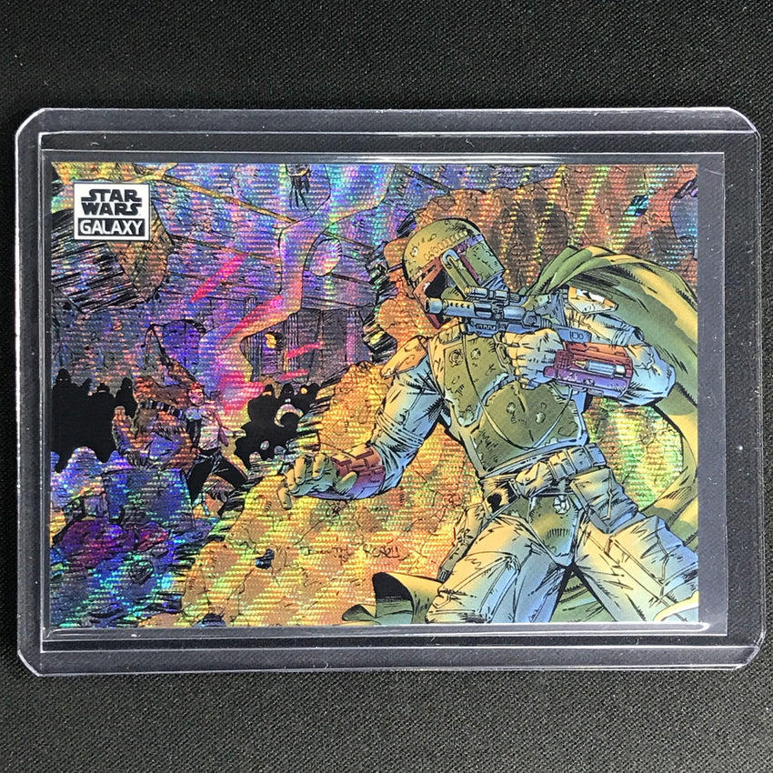 2021 Star Wars Galaxy Chrome Boba Fett Wave 50/99