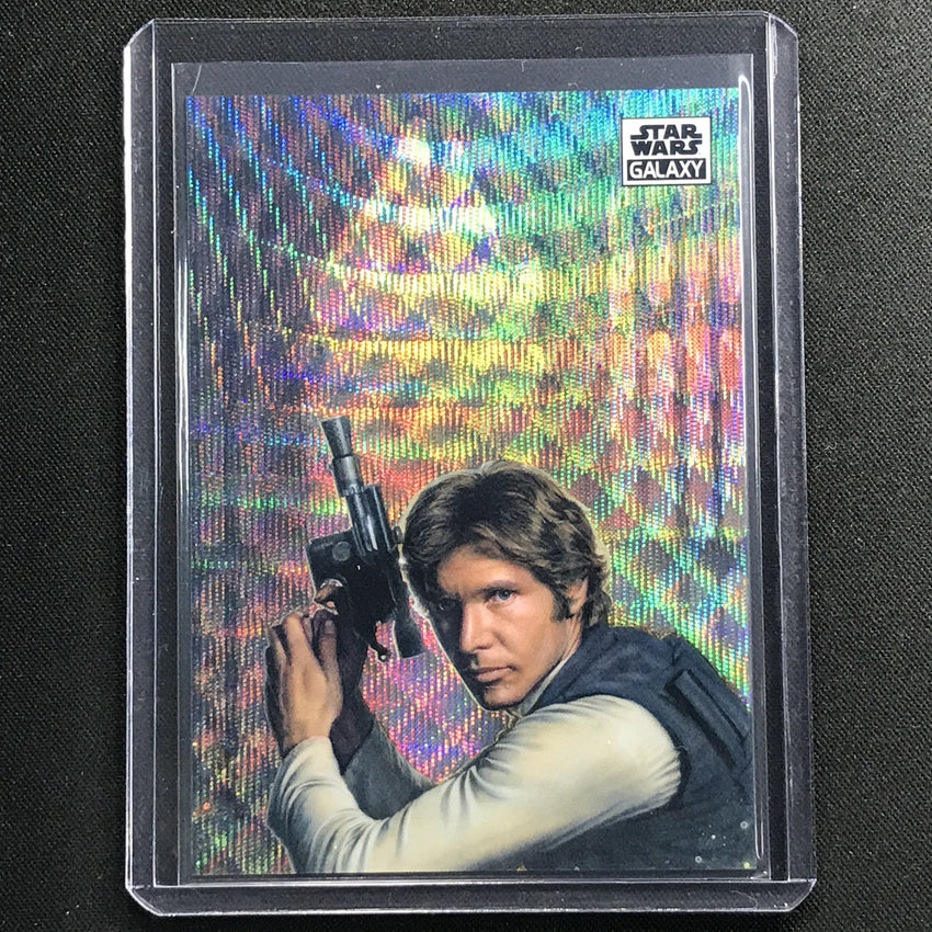 2021 Star Wars Galaxy Chrome Han Solo Wave 54/99