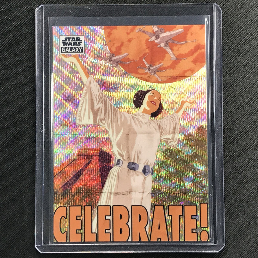 2021 Star Wars Galaxy Chrome Rebellion Celebrate Wave 51/99
