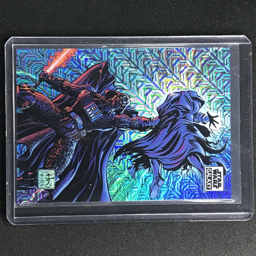 2021 Star Wars Galaxy Chrome Forsake The Dark Side Mojo 7/50