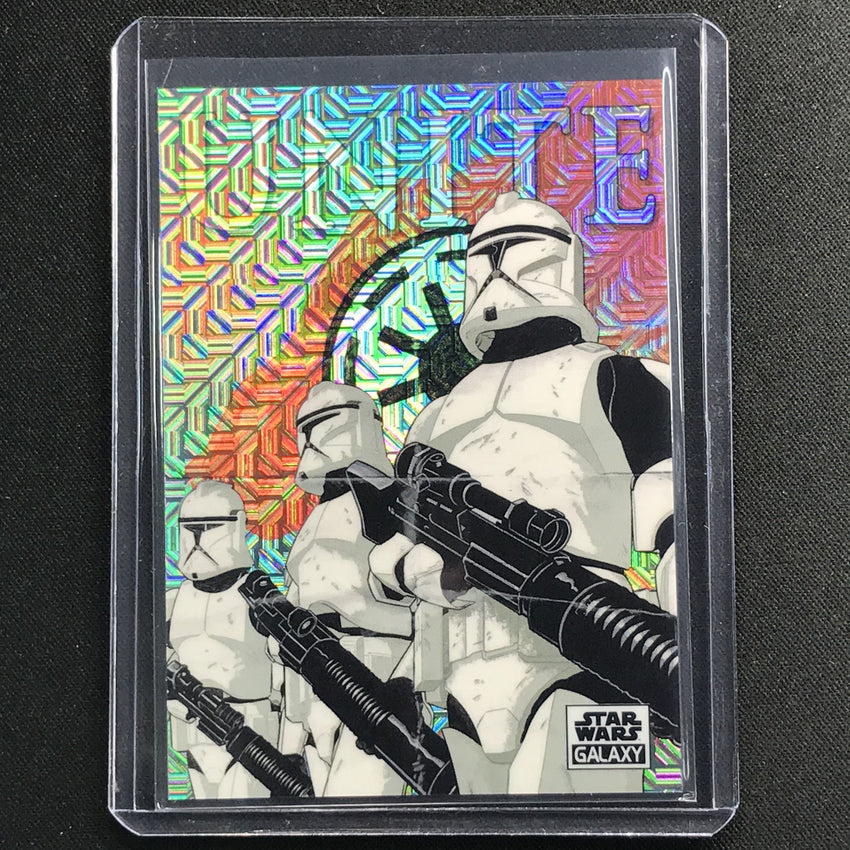 2021 Star Wars Galaxy Chrome Republic Unite Mojo 8/50
