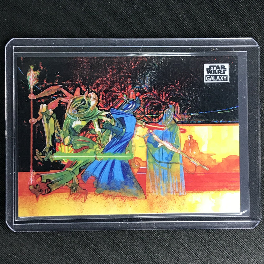 2021 Star Wars Galaxy Chrome Palpatine Plays Possum Mojo 10/50