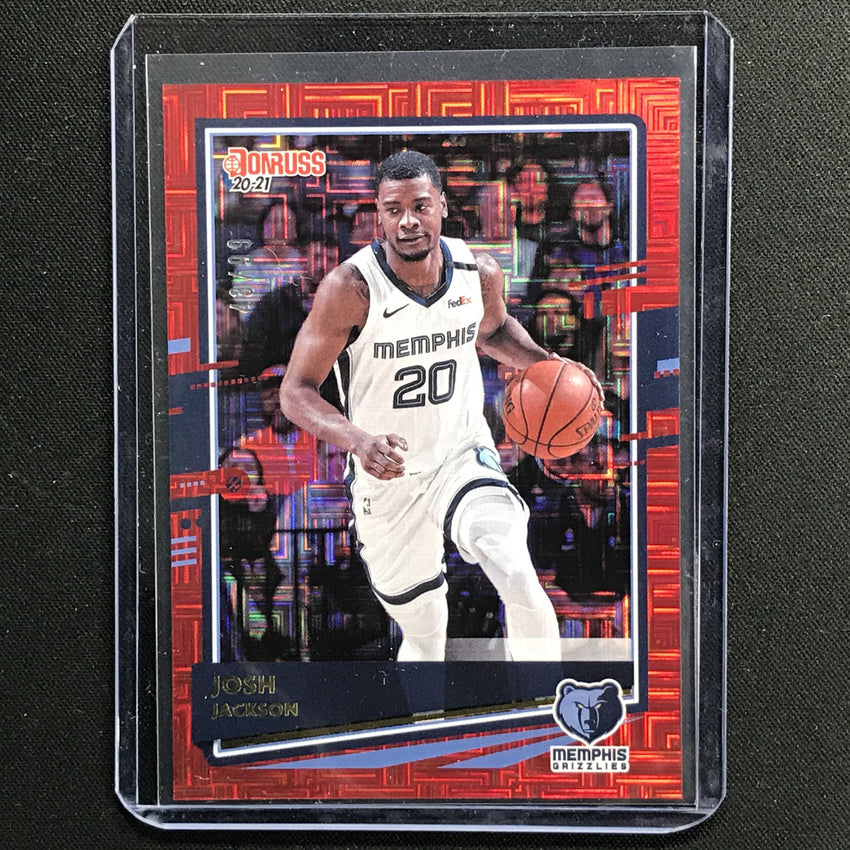 2020-21 Donruss Josh Jackson Choice Infinite Red 43/99