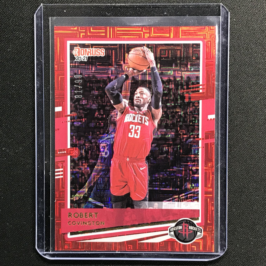2020-21 Donruss Robert Covington Choice Infinite Red 81/99