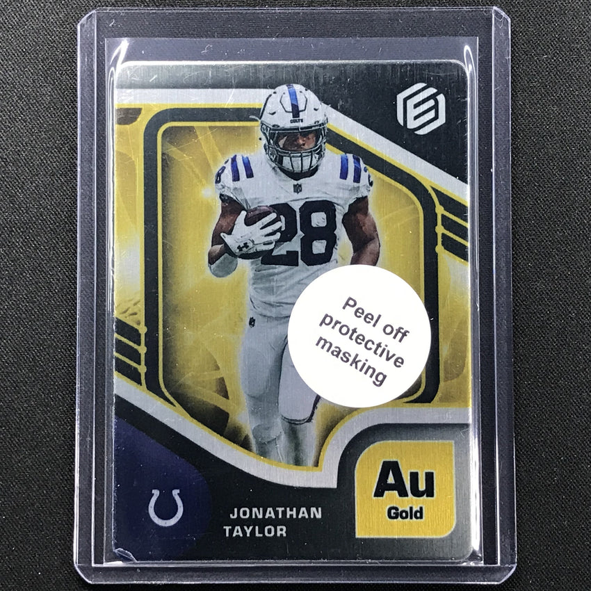2021 Elements Jonathan Taylor Base Metal Gold /250