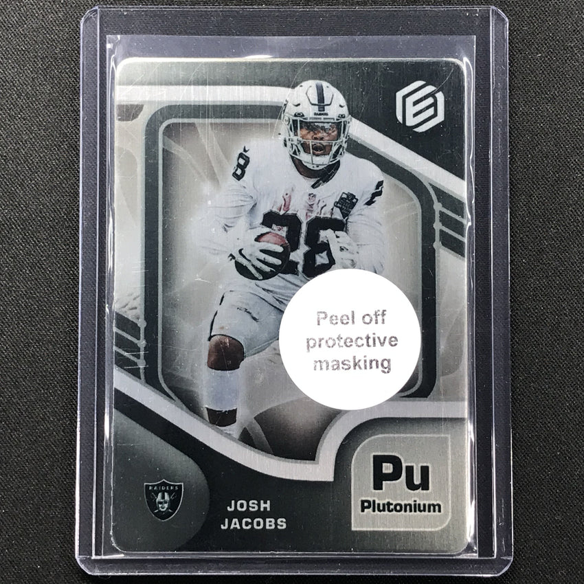 2021 Elements Josh Jacobs Base Metal Plutonium /94